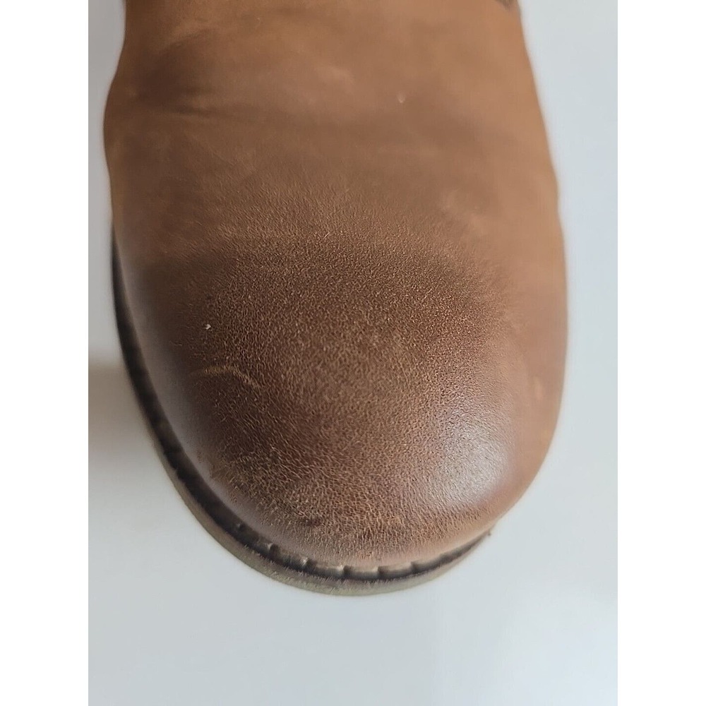 Clarks Brown Leather Lace Up Oxford Comfort Casual Dress Shoes Men's Size 9M - Picture 3 of 8